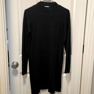 2/$14 - S Black Mock Neck Dress